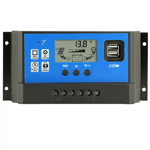 Regolatore solare 12V/24V 30A 20A 10A regolatore solare caricabatteria PWM Display LCD doppia uscita USB 5V - Product Image 2