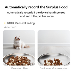 Alimentador Visual automático para mascotas de 5L, aplicación de alimentación remota, dispensador de Comida inteligente para gatos con función de detección de alimentación de mascotas - Product Image 4