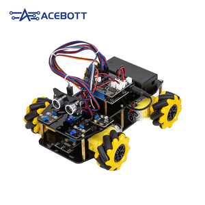 Acearduino ESP32 kam Omni tekerlek Robot kiti programlanabilir engel kaçınma takip akıllı kamera Robot araba başlangıç kiti arduino için