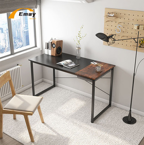 Escritorio de ordenador de alto estándar para oficina en casa, mesa de escritura de estudio, estilo Simple con cajón integrado, tablero de empalme, escritorio de almacenamiento - Product Image 6