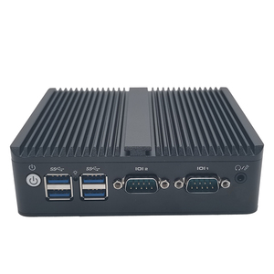 Мини-ПК OEM Dual LAN порт без вентилятора J4125 ЦП 4 Гб ОЗУ 128 Гб ПЗУ USB HD-MI VGA COM порт выигрывает 10 небольших компьютеров - Product Image 2