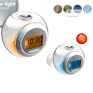 Digitalen Schreibtisch tabelle Wecker Kalender countdown-timer Elektronische mit Natur Sound Musik ringer Kreative geschenke logo custom - Product Image 2
