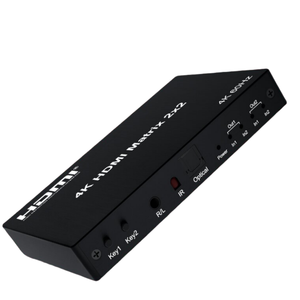 2x2 HDTV <strong>Matrix</strong> Converter 4K 60Hz 1080p Resolution Video &amp; Audio Splitters <strong>2</strong> in <strong>2</strong> Out and <strong>2</strong> Out Options - Product Image 6