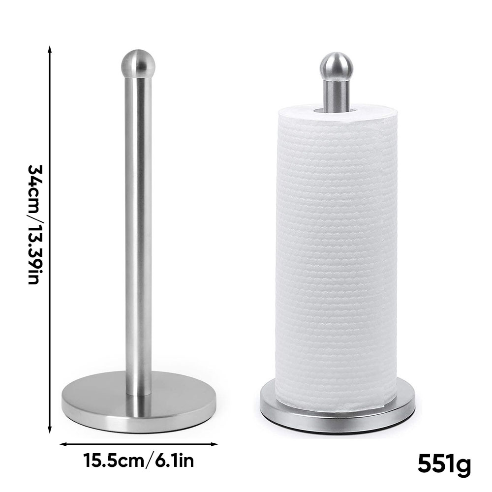 Vertical paper towel holder