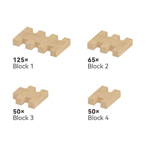 Juegos de bloques de construcción Juguetes de construcción para niños y adultos Juego interactivo de construcción y apilamiento - Product Image 4