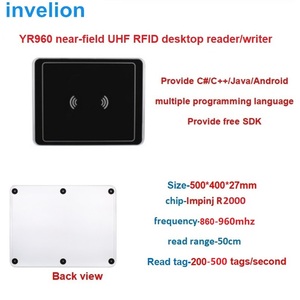 Barato UHF RFID lector de crédito escritorio sin contacto lector/escritor RS232 USB TCP/IP campo cercano alto rendimiento UHF RFID escritor - Product Image 3