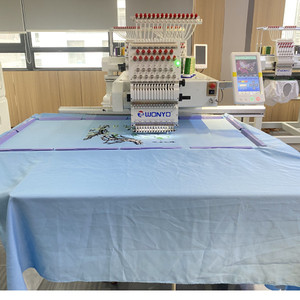 衣料品店および印刷店のためのワンヘッドコンピュータ化されたフラット刺繍機モノグラム刺繍 - Product Image 4