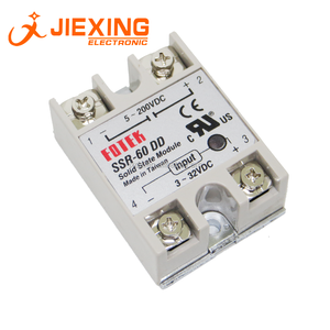 SSR-60DD 60A 3-32VDC <strong>Input</strong> 5-200VDC <strong>Output</strong> Single Phase DC to DC SSR Solid State <strong>Relay</strong> <strong>Module</strong>