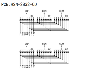 3-stellige LED 0,28-Zoll 7-Segment-Digitalanzeige Rot/Weiß/Blau/Gelb LED-Digital röhre Gemeinsame Kathode und Anode - Product Image 6