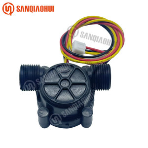 SQH102 Sensor de flujo de agua líquida de efecto Hall de salida de pulso a prueba de explosiones Tamaño OEM Venta directa de fábrica