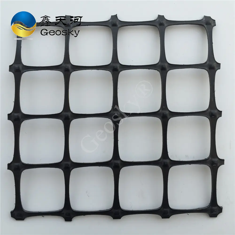 Fabrikant Polypropyleen Biaxiale Geogrid Plastic Pp Geogrid Weg