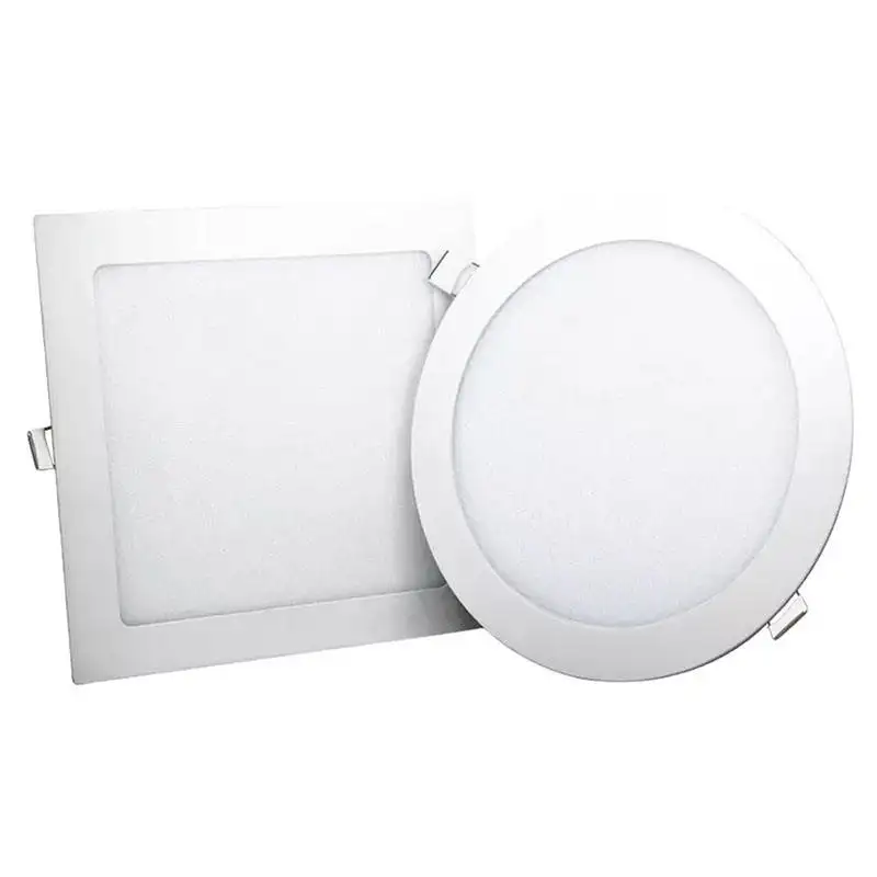 Commercial Ceiling Ultra Thin Round Square Slim Recessed Dimmable Led Panel Light