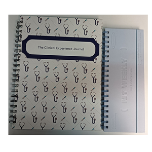 Ultimate Spiral Bound Wire O <strong>Binding</strong> pu leather linen fabric <strong>Notebook</strong> Notepad Planner Diary Journal Custom Printing Services - Product Image 5