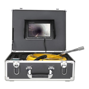 7&quot; Monitor Sewer Pipe Inspection Video Camera with Auto Balance Auto Self Leveling 512HZ Transmitter Pipe Locator <strong>Tube</strong> Camera - Product Image 2