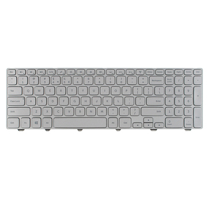 Factory Wholesale Silver <strong>Notebook</strong> <strong>Keyboard</strong> for Dell Inspiron 15-7000 15 7537 P36F <strong>with</strong> <strong>Backlight</strong> - Product Image 2