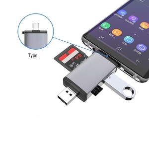 Großhandel 6-in-1 OTG Function Extension Kartenleser für Android Typ c SD/Tf/USB 2.0 Extern für 15 16PRO Handy-Computer - Product Image 5