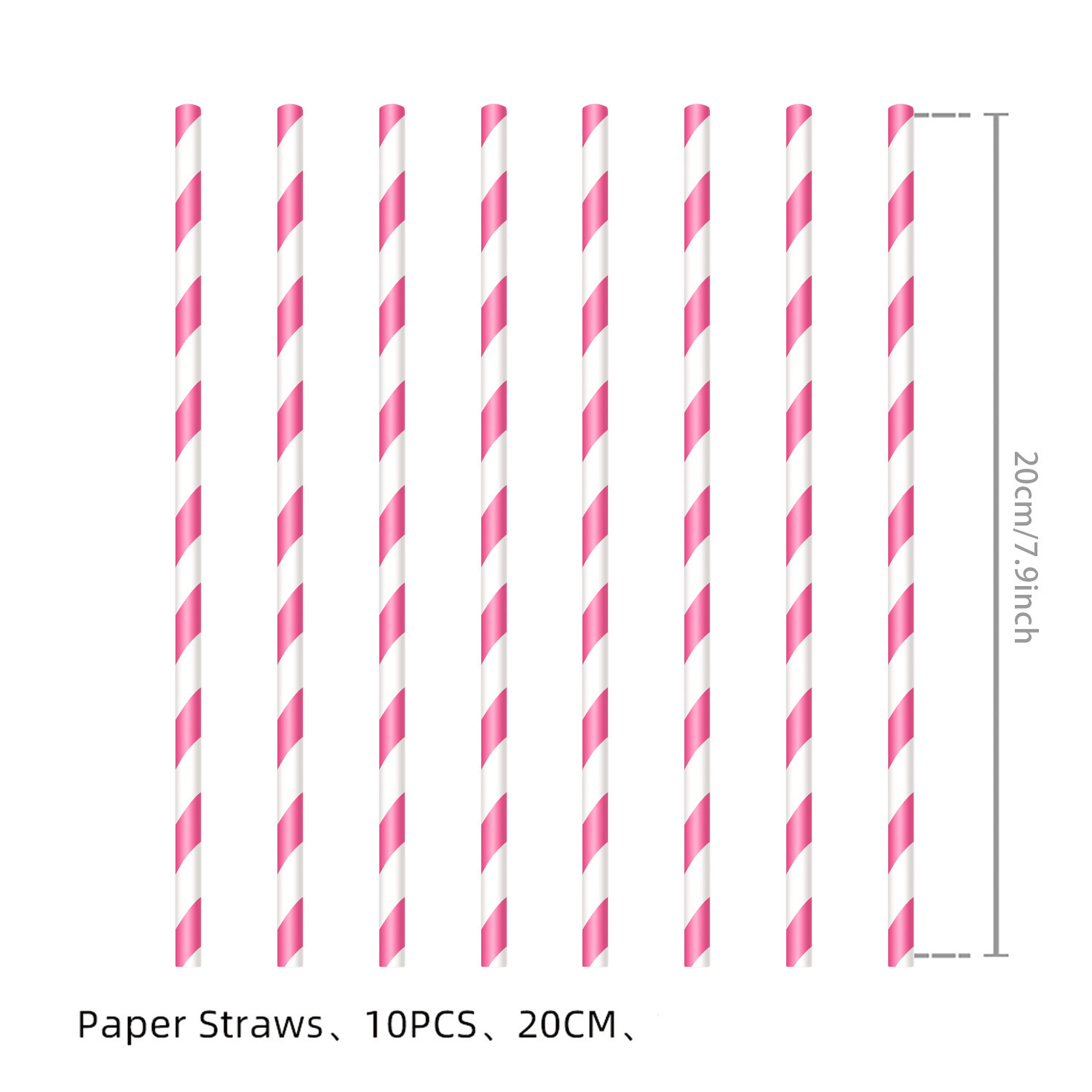 Pink-straws