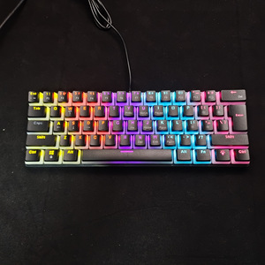 Manufacturer Customs 61 Keys TYPE-C <strong>Mechanical</strong> <strong>Keyboard</strong> Backlight Klavye Teclado <strong>Mechanical</strong> Gaming <strong>Keyboard</strong> for Desktop - Product Image 1