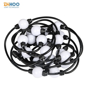 3D 360 Degree 35mm/50mm <strong>Dmx512</strong> matrix Addressable Pixel <strong>Led</strong> Magic Ball <strong>String</strong> <strong>Light</strong> - Product Image 3