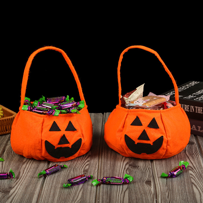 Bolsa de calabaza de material suave, empaque individual.
