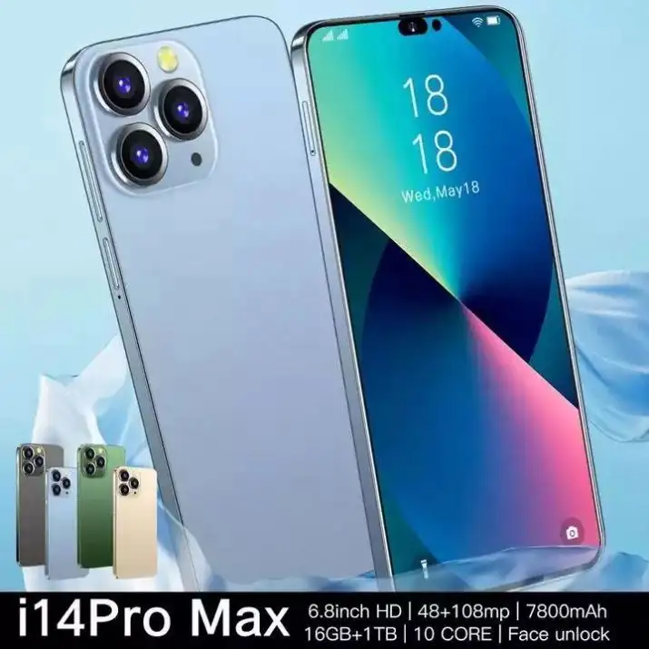 Бесплатная доставка онлайн покупки купить i 14 телефон pro max с функцией ТВ смарт-телефон i14 pro max клон