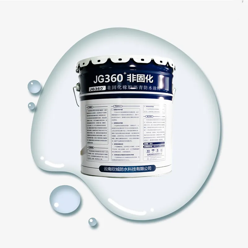 Jg360 + Zelfherstellend Niet-Uithardbaar Rubber Asfalt Dakverf Waterdichte Coating