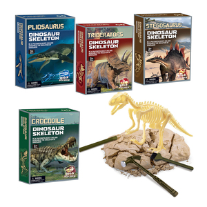 Kazı kazmak kiti iskelet diy montaj oyuncak dinozor fosil modeli - Product Image 1