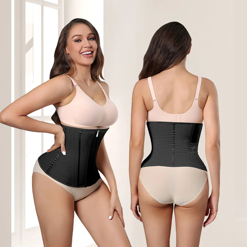 Nuevo moldeador de cuerpo para mujer, Control de barriga, entrenador de cintura de látex deportivo, Fajas, corsé, reloj de arena, cinturón colombiano