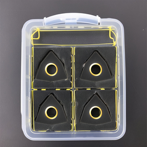 China AHNO CNC herramienta triángulo torneado inserto herramientas de corte torno China insertos de carburo CNC herramienta de inserción de fresado para fresado - Product Image 4