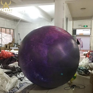 工厂价格九个行星气球太阳火星太阳系充气行星带led灯用于活动派对 - Product Image 5