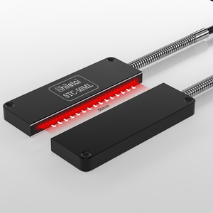 Sensor de fibra óptica, Sensor de presencia de NPN/PNP NC/NO, distancia de detección de 1100mm para detección de objetos de línea de producción automática