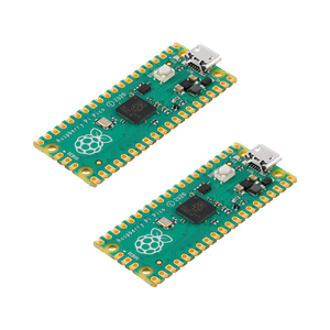 2 pezzi rpberry Pi Pico scheda di sviluppo RP2040 Dual-Core per braccio corteccia M0 + processore 133 MHz supporta 2MB Quad SPI - Product Image 6