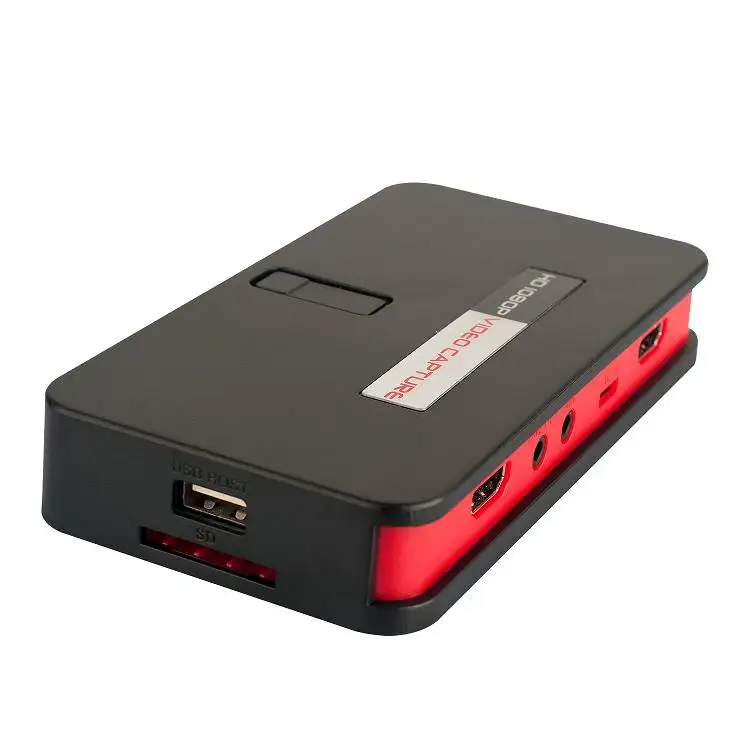 Ezcap Portable Video Recorder Capture HDMI CVBS Componente Ypbpr Vídeo em USB Flash Drive ou cartão SD diretamente