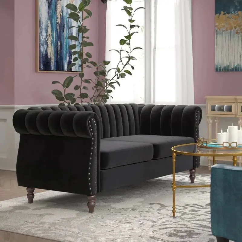 Großhandel Couches Wohnzimmer Sofas Set Luxusofa für Heim Büro Hotel Appartment