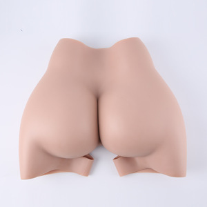 Artı boyutu silikon kalça afrika Faken popo kalça popo kaldırıcı silikon külot açık kasık 3800g yumuşak kalça Push up Faken popo - Product Image 2