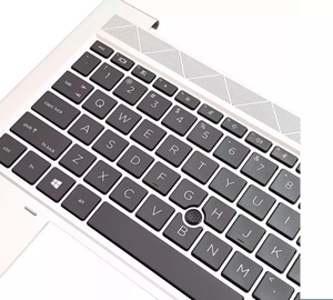 Cubierta C con teclado para HP EliteBook 745 840 G7 G8 Reemplazo de la cubierta del reposamanos superior - Product Image 2