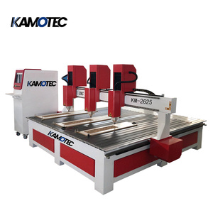 <strong>CNC</strong> Router Multi Heads Double Spindle 1325 2025 2030 Coffin Carving Machine with <strong>DSP</strong> <strong>Controller</strong> - Product Image 3