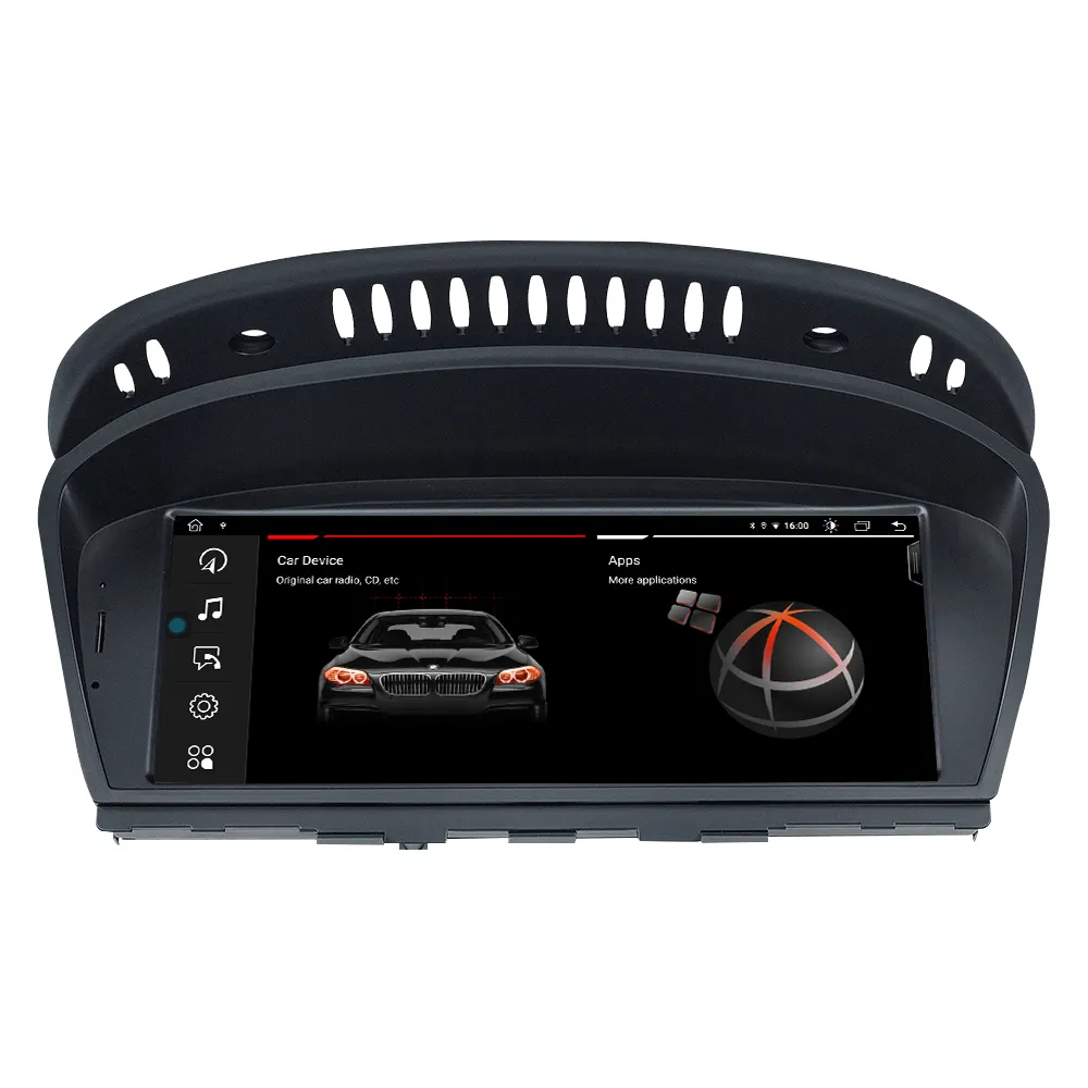 Lettore multimediale per auto Android 12 per Bmw serie 5 E60 E61 E63 E64 E90 E91 4g Lte Carplay Snapdragon Car Video