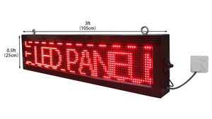 P10 Scrolling Led Display Sdk Günstige rote Farbe Outdoor P10 Scrolling Led Display - Product Image 6