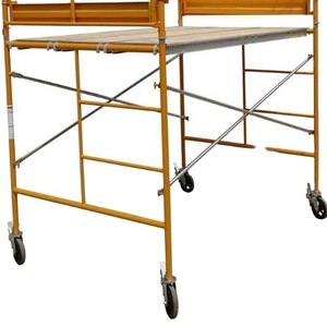 Rangka Tukang Roti Perancah Tinggi 6 Kaki Rangka Ponsel Bahan Konstruksi untuk Dijual Platform Perancah Bingkai X - Product Image 3