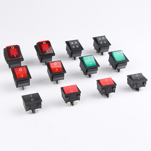 Elektronik komponent 12v 3/4 /6 Pins Dpst T105 elektrik 6a 250v Rocker anahtarı serisi ışık - Product Image 5