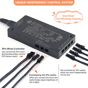 VST 12V 24W CCC ETL超薄型LED電源LEDドライバーLEDトランス (スイッチポート付き) - Product Image 3