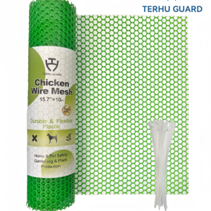 15.7Inch * 10ft Meerkleurig Plastic Zeshoekig Gaas | Duurzaam Voor Tuinhekwerk Ongediertebestrijding En Industriële Isolatie - Product Image 2