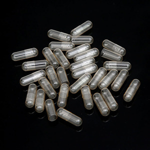 Prezzo all'ingrosso Halal certificato collegato chiaro formato 0 <span class=keywords><strong>Hpmc</strong></span> capsule vegetali Shell