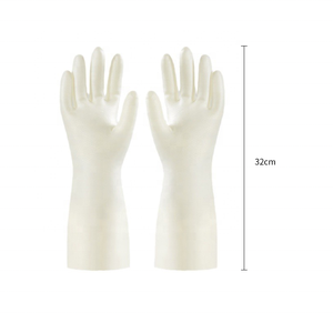 Liên hệ với thực phẩm an toàn dầu kháng dài tay không mùi hộ gia đình làm sạch găng tay tái sử dụng Nitrile nhà bếp găng tay - Product Image 2