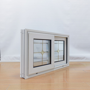 Design cinese finestra di vetro scorrevole in lega di alluminio con struttura in acciaio inossidabile rete per schermo a prova di vento modello di apertura orizzontale - Product Image 5