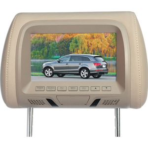 Monitor para reposacabezas de coche, pantalla táctil HD de 7 pulgadas, con entrada de vídeo bidireccional, reproductor de dvd - Product Image 2