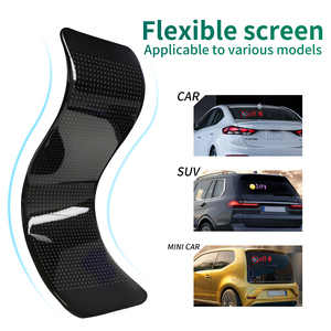 Pantalla flexible LED de Control de aplicación, patrón de texto programable, animación, tablero de señal LED, Mensaje de desplazamiento, pantalla LED de coche - Product Image 4
