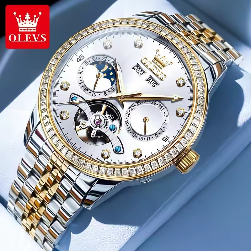 Gold White