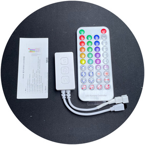 SP611E светодиодный RGB пиксельный контроллер Bluetooth синхронный музыкальный контроллер DC 5 В 42 В Адресуемая полоса контроллер 3 кнопки ИК пульт дистанционного управления - Product Image 2